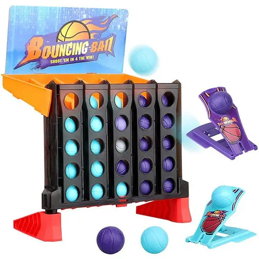 Настольная интерактивная игра Ummi 22046 Bouncing Ball Orange / Black - фото 1