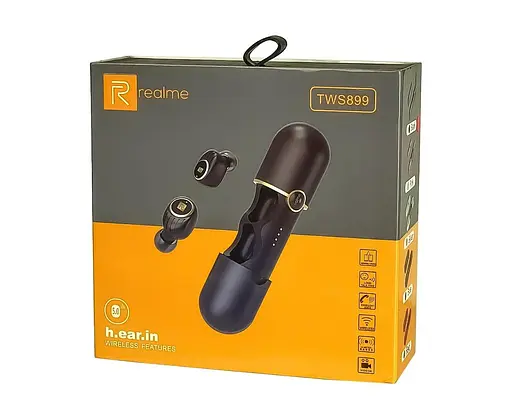 Беспроводные наушники Realme TWS899 чёрные - фото 4