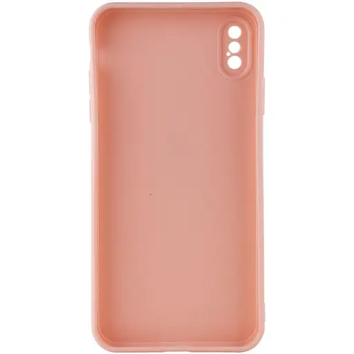 Силіконовий чохол Epik Candy Full Camera для Apple iPhone XS Max 6.5 Рожевий/Pink Sand - фото 2