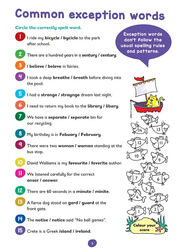 Collins Easy Learning: English Quick Quizzes Ages 7-9 - фото 3