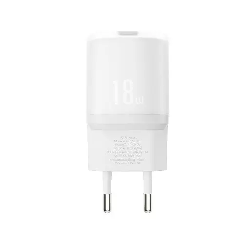 Мережевий зарядний пристрій XO L157 QC3.0 18W Charging Charger with Lightning cable білий - фото 5