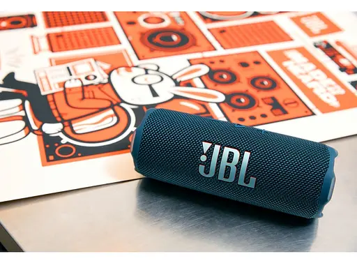 Портативная колонка JBL FLIP7-BLU Bluetooth 5.4 IP68 35Вт Blue - фото 11