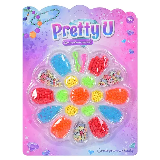 Набір для творчості Бісер M5684UA намистини, нитки - фото 4