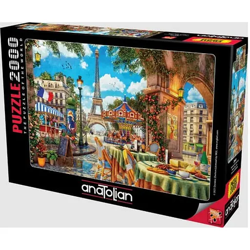 Пазл Anatolian Вихідний у Парижі 2000 ел. (3960) - фото 1