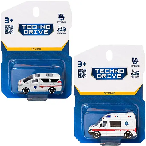 ​Минимодель TechnoDrive Городская служба 1 шт. в ассортименте (250421CG) - фото 17