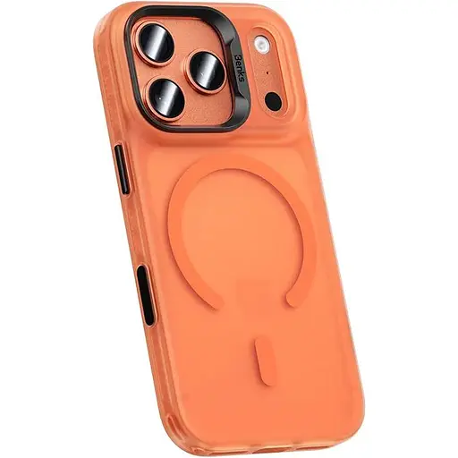 Чехол Benks Lucid Armor with MagSafe для Apple iPhone 17 Pro Max Orange [156150] - фото 2