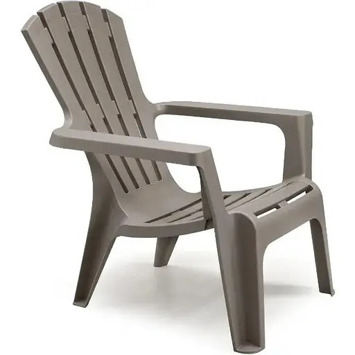 Стілець садовий пластиковий Bica Maryland сіро-бежевий - фото 1