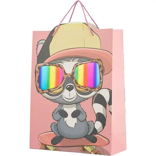 Пакет подарунковий XDW111145 Рожевий - фото 1