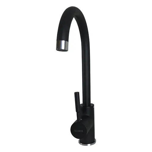 Змішувач для кухні Globus Lux Lazer GLLR-203S-BB Чорний - фото 2