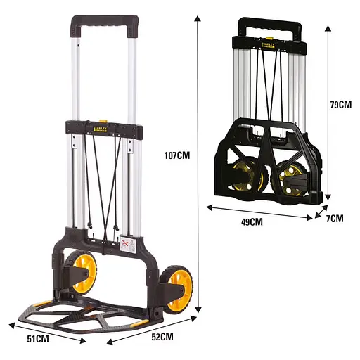 Візок Stanley Fatmax вантажний складний (FXWT-706) - фото 2