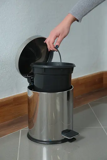 Відро для сміття з педаллю Mertinox 3 л 4501.1825S.430.03  - фото 2