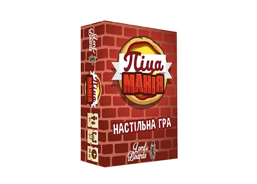 Настільна гра Lords of Boards Піцаманія (Pizza Rush) (укр.) (LOB2207UA)
