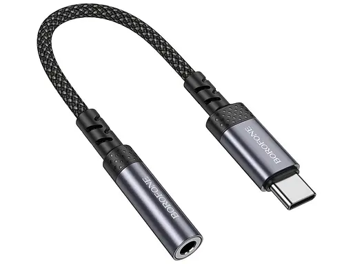 Адаптер-переходник Borofone BV24 Type-C Папа 3.5 мм мама (6941991118999) - фото 2