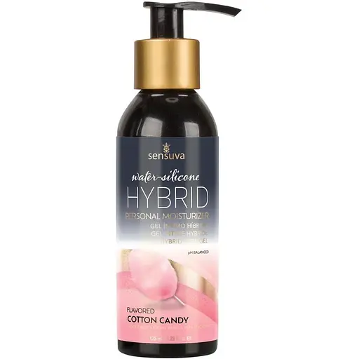 Змазка водно-силіконова Sensuva Hybrid Cotton Candy (125 мл)