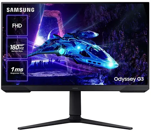 Монітор 27" Samsung G3 S27DG300NI FHD VA 180Hz (LS27DG300EIXUA) - фото 1