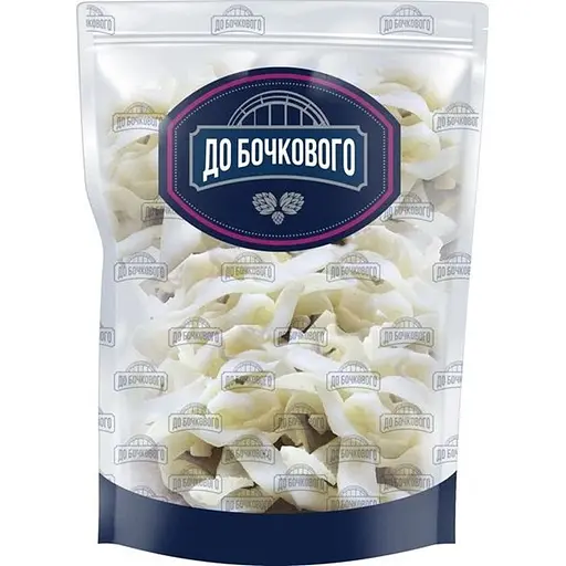 Кільця кальмару копчені До Бочкового 240 г - фото 1