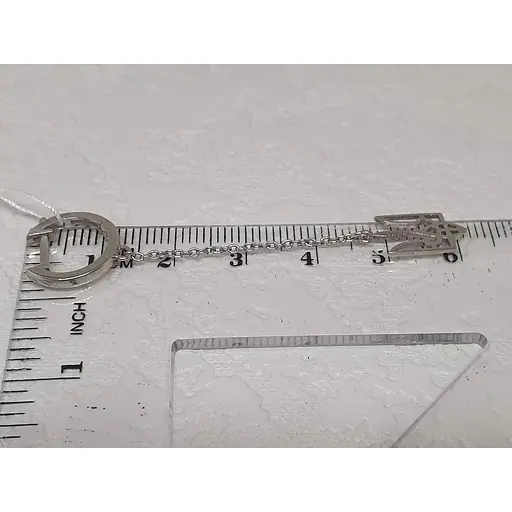 Срібні асиметричні сережки Ірій Тризуб. 40024.1 - фото 4