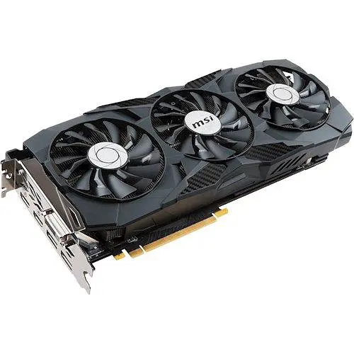 Видеокарта MSI GTX 1080Ti 11Gb DUKE OC (GTX 1080 TI DUKE 11G OC) (GDDR5X, 352 bit, PCI-E 3.0 x16) Б/у - фото 5