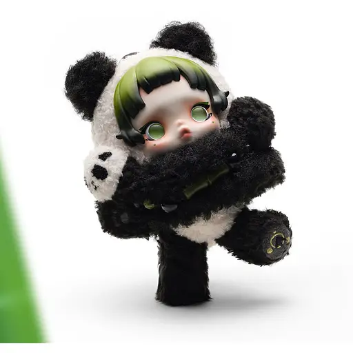 М'яка іграшка Pop Mart Skullpanda Серія Lazy Panda колекційна (SPLP-01) - фото 6