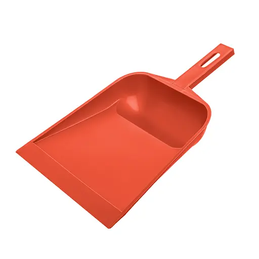 Совок пластиковый для мусора, Господар Красный 86915 - фото 1