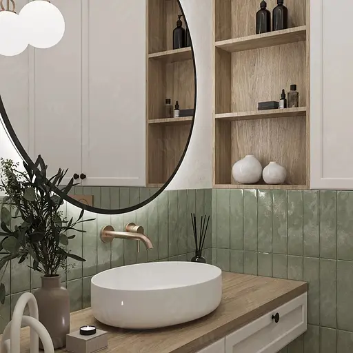 Умивальник VBI Udine white накладний VBI-012100, Білий - фото 1