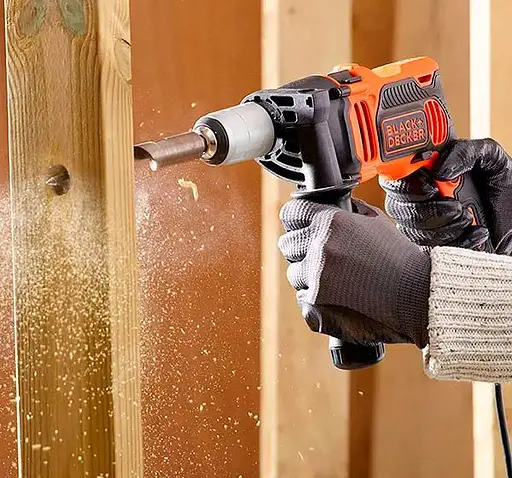 Дрель ударная Black+Decker BEH850K-QS (BEH850K) (89291) - фото 5