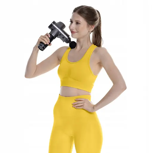 Ручной перкуссионный массажер 4FIZJO Massage Gun Ultra Cool Edition 100 Вт (массажный пистолет) MG05 (P-5905973401470) - фото 11