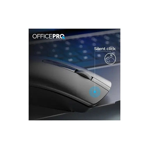 Мишка OfficePro M175B Silent Click Wireless Black (M175B) - фото 10