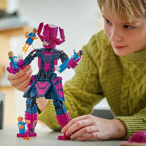 Конструктор LEGO Super Heroes Marvel Фантастична четвірка проти Ґалактуса: фігурка для складання 427 деталей (76316) - фото 14