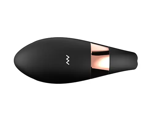 Вібратор Boss Series V-Vibe 9 см чорний - фото 7
