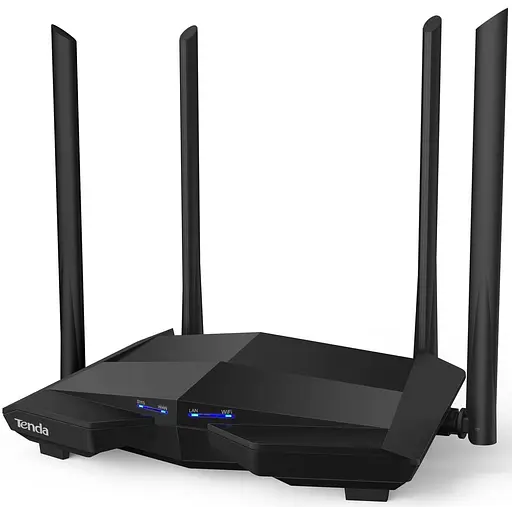 Роутер Tenda AC10 AC1200 Black 802.11ac (AC-10) - фото 1