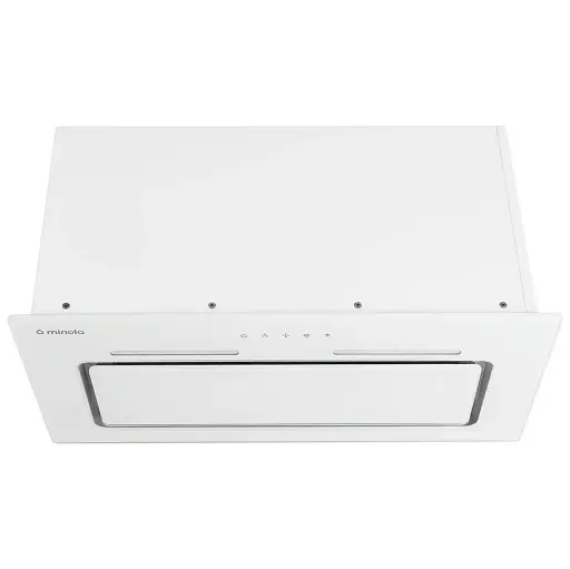Вытяжка полновстраиваемая Minola HBI 6673 WH GLASS 1000 LED Line
