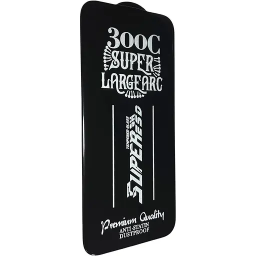 Защитное стекло DK для Apple iPhone 16 Plus 300C Large Arc Full Glue 018467 black