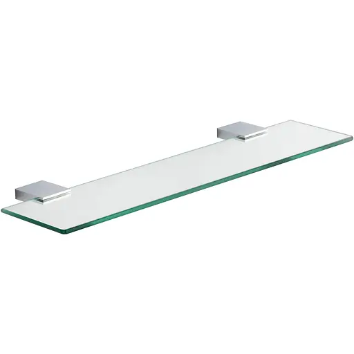 Полка стеклянная VBI Neptune chrome VBI-040509CH, Хром - фото 1