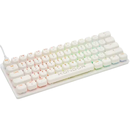 Клавіатура Kondor Starlight Magnetic White (1043) - фото 2