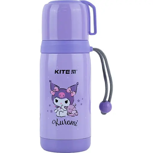 Термос Kite Kuromi 350 мл фіолетовиий (HK24-301)