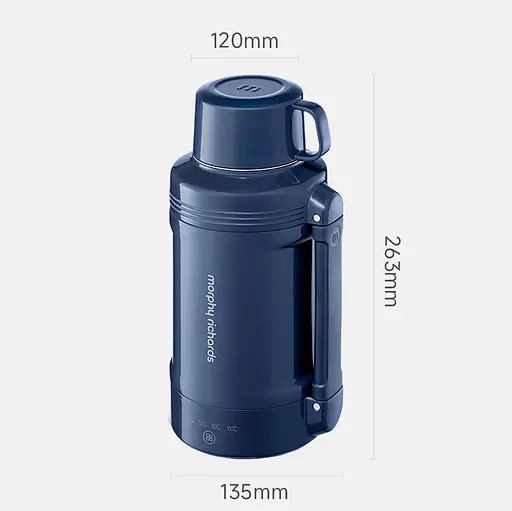 Электрический термос Xiaomi Morphy Richards Portable Kettle 1 л Blue (MR6061)  - фото 7