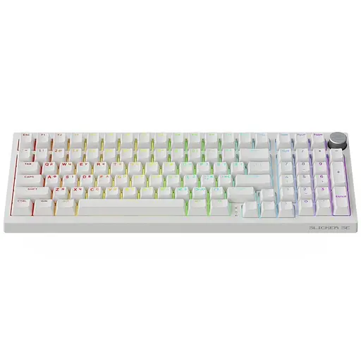 Клавиатура Proove Gaming Slicker Special Edition (украинская раскладка) белая (WKSLSE022402) - фото 2