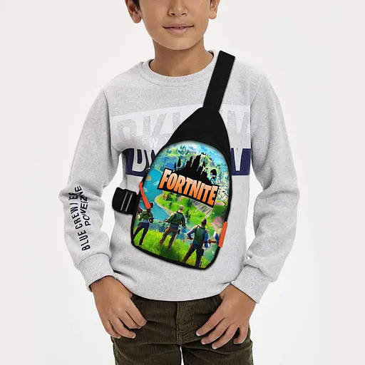 Сумка через плече дитяча Fortnite 29х17 см сумка слінг для хлопчика (01940)