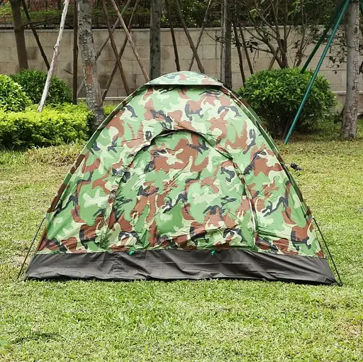 Намет автомат 2-х місний 200х150х110см в чохлі (Камуфляж) - фото 10