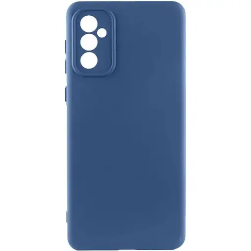 Чехол Lakshmi Silicone Cover Full Camera (AA) для Samsung Galaxy A56 5G Синий/Navy Blue - фото 1