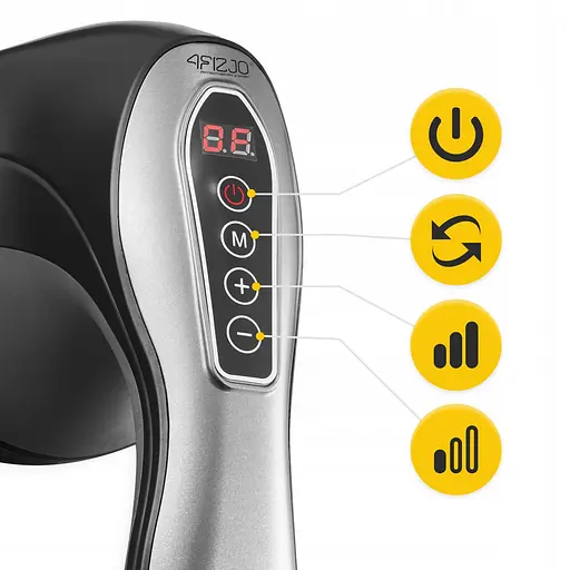 Антицелюлітний ручний масажер для тіла 4FIZJO Body Shaping 4 в 1 4FJ0558 Black (P-5907739319128) - фото 10