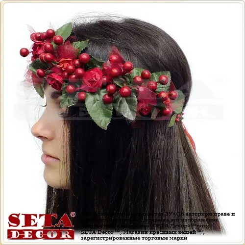 Віночок на голову Фея ягід - фото 3
