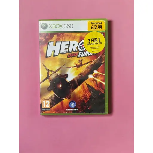 Диск с игрой на Xbox 360 лицензия Heroes Over Europe, игра на Xbox 360 Heroes Over Europe