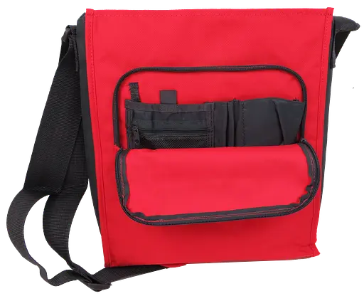 Молодіжна сумка через плече Ikea листоноша Flort червона sum0028756 - фото 8