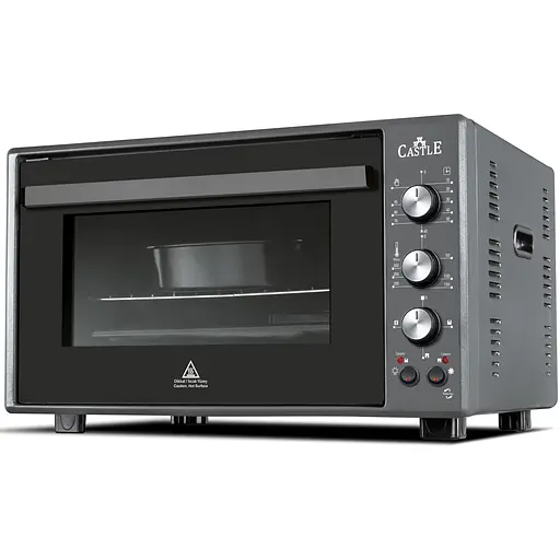 Електродуховка Castle CPE-40H, Matte Black 1300W 40 л, конвекція