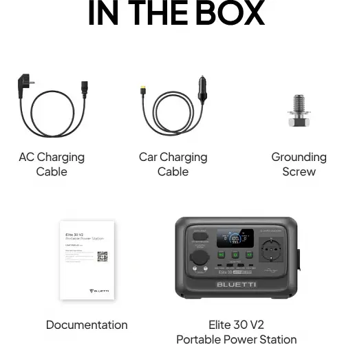 Зарядна станція Bluetti Elite 30 V2 600W 288Wh - фото 9