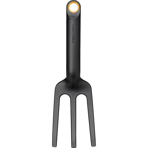 Вилка садовая Fiskars Solid 8 см, три зуба, 1000696 (1072103) - фото 1