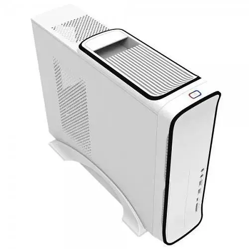 Корпус GameMax ST-610W білий, 300 Вт, Micro ATX / Mini ITX, 2xUSB 2.0, 1x80 мм - фото 1