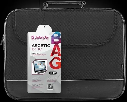 Сумка для ноутбука 16" Ascetic, Black Defender sum0028024 - фото 7